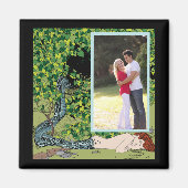 Aimant Sirène par Koloman Moser avec photo (Devant)