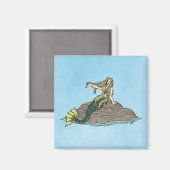 Aimant Sirène sur Rocks (Recto/Verso)
