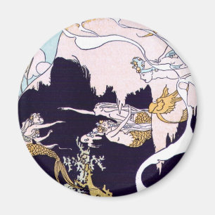Aimant Sirènes d'art déco