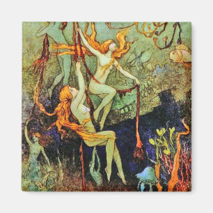 Aimant Sirènes féeriques - par Warwick Goble
