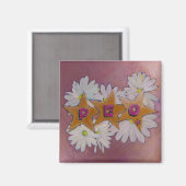 Aimant Sisterhood philanthropique P.E.O. (Recto/Verso)