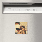 Aimant Sistine Madonna Angels par Raphael Sanzio (In Situ (Lave-vaisselle))