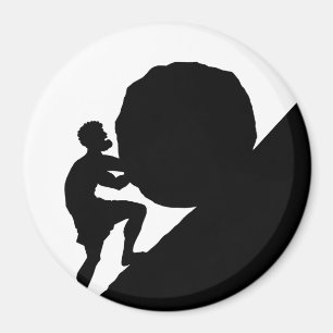 Aimant Sisyphe et Rocher, Mythologie Grecque