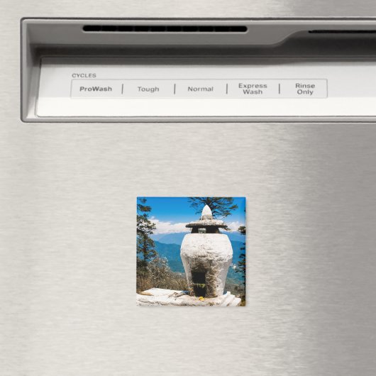 Aimant Site de culte bouddhiste (In Situ (Lave-vaisselle))