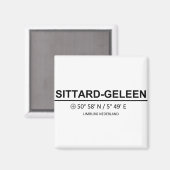 Aimant Sittard Geleen Coordinaten - Sittard Geleen Coordi (Recto/Verso)