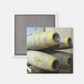 Aimant Six bombes GBU-12 sont dans un rack (Recto/Verso)