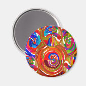 Aimant Six Cercles Sigma - Plaques de thérapie couleur Re (Recto/Verso)