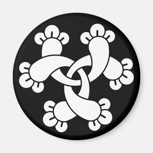 Aimant Six clous d'entrelacement (Devant)