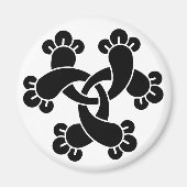 Aimant Six clous d'entrelacement (Devant)