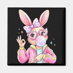 Aimant Six Seven 67 Lapin de Pâques pour Enfants Filles G