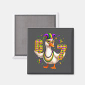 Aimant Six Seven 67 Meme Goose With Jester Hat &amp; Bead (Recto/Verso)