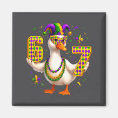 Aimant Six Seven 67 Meme Goose With Jester Hat &amp; Bead (Devant)
