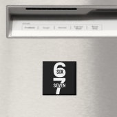 Aimant Six Seven 6 7 Mème (In Situ (Lave-vaisselle))