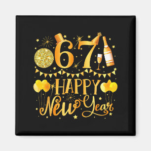 Aimant Six Seven 6 7 Mème Drôle Bonne Année 67 2026
