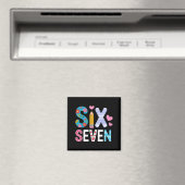 Aimant Six Seven 6 7 Mème Professeur (In Situ (Lave-vaisselle))