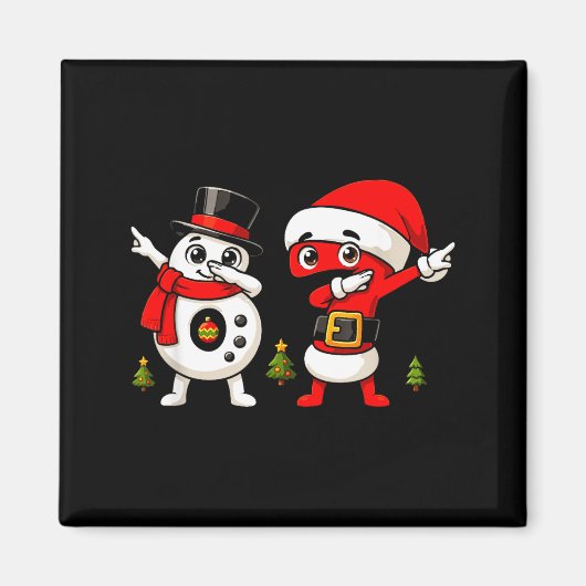 Aimant Six Seven Dabbing Cool Meme 67 Funny Dab Number  (Devant)