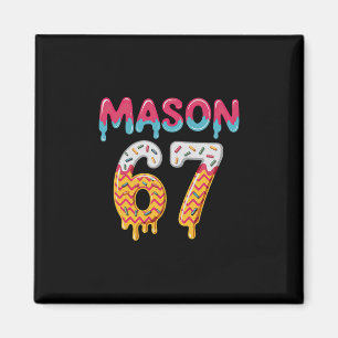 Aimant Six Seven Ice Cream Drip 67 Mason Mème