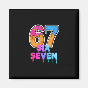 Aimant Six Seven Ice Cream Drip Gen Alpha Argot 6 7 Tenda