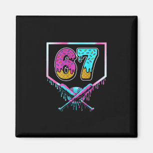 Aimant Six Seven Ice Cream Drip Sport 67 Fun Mason Meme (