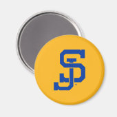 Aimant SJ Spartans (Recto/Verso)