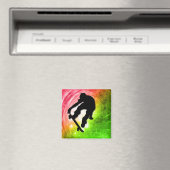 Aimant Skateboard dans un cyclone psychédélique (In Situ (Lave-vaisselle))