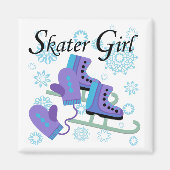 Aimant Skater Girl (Devant)