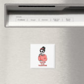 Aimant Skeleton Coffee Est Mon Valentine Funny Valentines (In Situ (Lave-vaisselle))