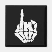 Aimant Skeleton Groom Mariage vient de se marier Éffrayan (Devant)