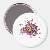 Aimant Skeleton Hand Heart Show Classic (Recto/Verso)