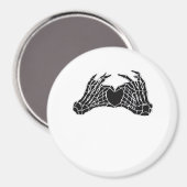 Aimant Skeleton Heart Hands - Classique (Recto/Verso)
