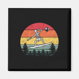 Aimant Skeleton Snowboard Snowboard Moon Snowboard -