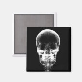 AIMANT SKELETON VISION X-RAY SKULL - B&W (Recto/Verso)
