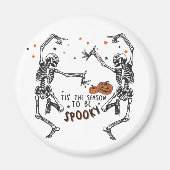 Aimant Skeletons dansants Halloween (Devant)