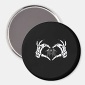 Aimant Skeletons Token Heart Hands (Recto/Verso)
