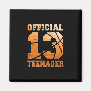 Aimant Sketll 13e anniversaire officiel adolescent garçon