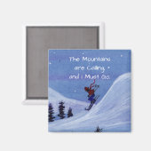 Aimant Ski (Recto/Verso)