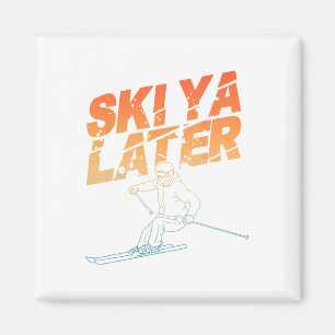 Aimant Ski Art Pour Hommes Femmes Snowboard Ski Hiver Nei