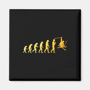 Aimant Ski cool Art Pour Hommes Femmes Ski Thématique Ski