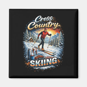 Aimant Ski de fond