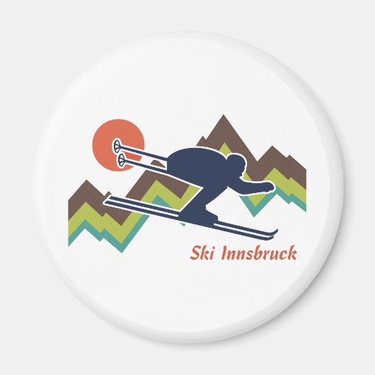 Aimant Ski Innsbruck (Devant)