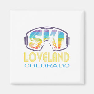 Aimant Ski Loveland Colorado Vacances ski