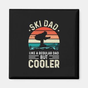 Aimant Ski papa