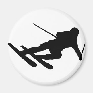 Aimant ski ski alpin ski