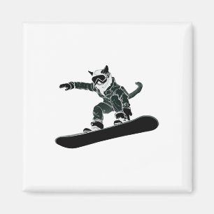 Aimant Ski Snowboard Goggings Drôle Ski Snowboard Ca