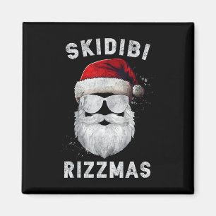 Aimant Skibidi Rizzmas Noël Rizz Père Noël Charism