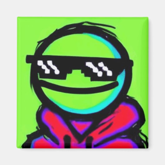 Aimant skibidisus.com (Devant)