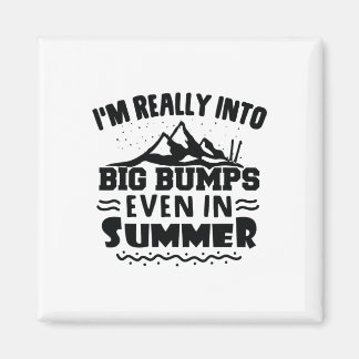 Aimant Skiing Ski Skier Is Really Into Big Bumps