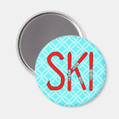 Aimant Skis (Recto/Verso)