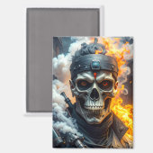 Aimant Skull of Doom (Recto/Verso)