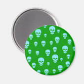 Aimant Skulls et Crossbones (Recto/Verso)